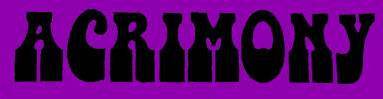logo Acrimony (UK)